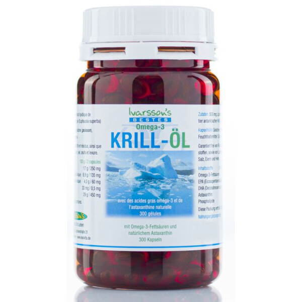 Omega-3 Krill-Öl  300 Kapseln