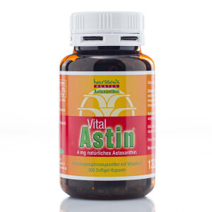 VitalAstin 300 Kapseln nat&uuml;rliches Astaxanthin 4 mg