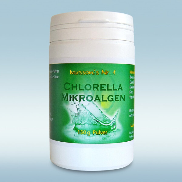 Chlorella Mikroalgen - Made in Germany - 150 g Pulver