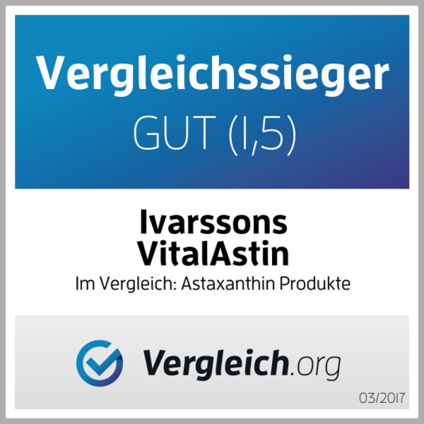 VitalAstin 150 Kapseln natrliches Astaxanthin - ANGEBOT