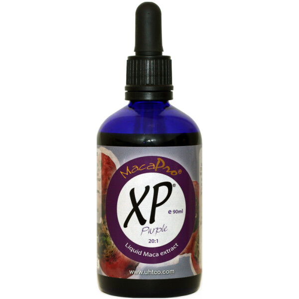 Bio-MacaPro XP Purple 90 ml purpurnes Maca   MHD 30.12.2024  LOT 2626