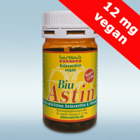 BiuAstin vegan  mit 12 mg Astaxanthin 50 Kapseln