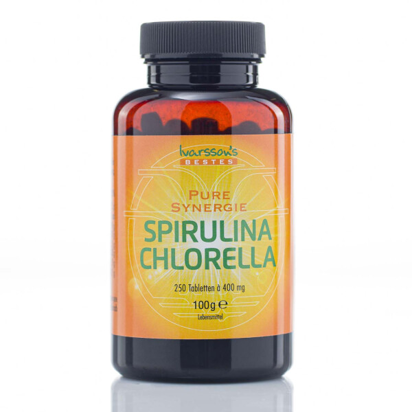 Spirulina & Chlorella 250 Tabletten Ivarssons Original